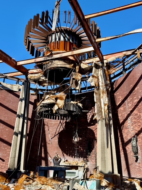 Church Burned  3